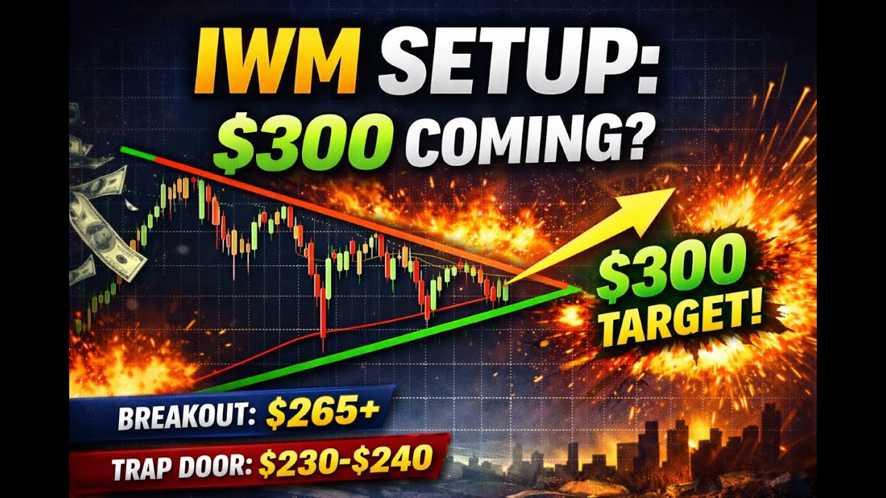 IWM Is Compressing: $300 Small-Cap Breakout Setup