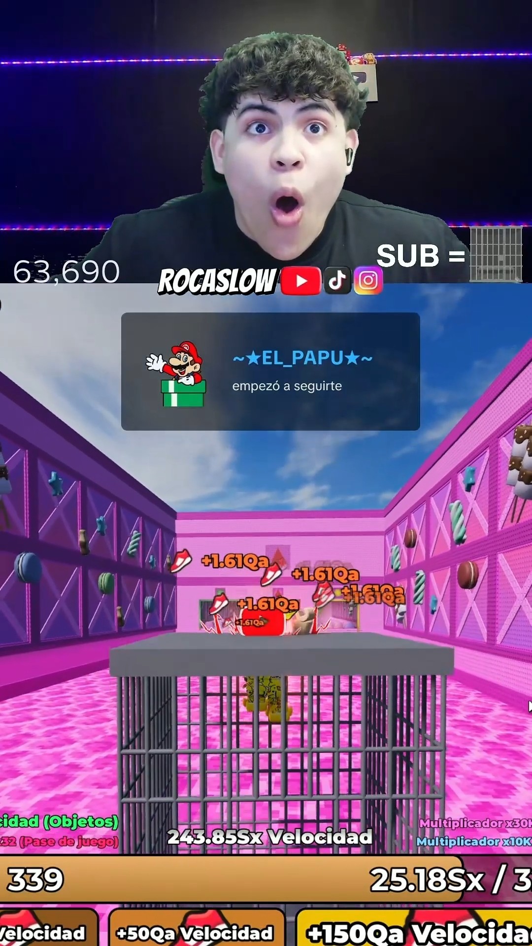 IS THIS THE HARDEST ZONE IN SPEED KEYBOARD ESCAPE ROBLOX?#shorts