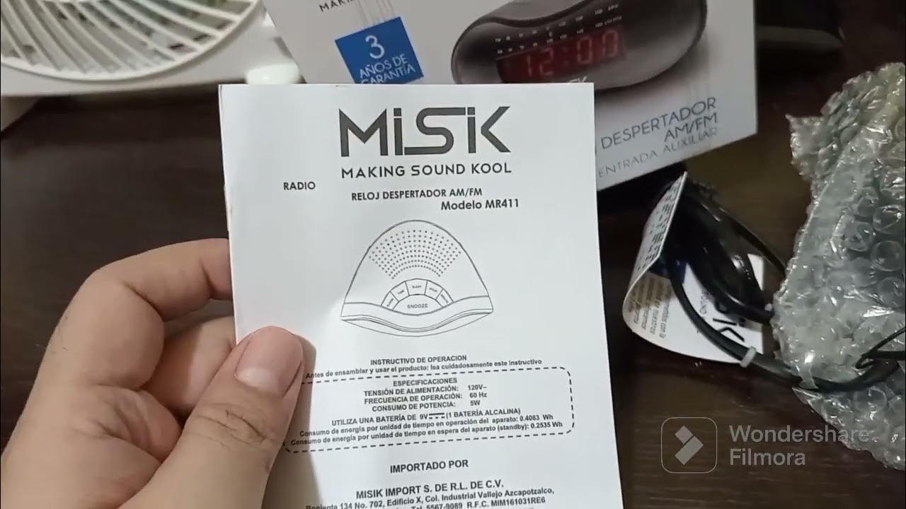 Radio Reloj Despertador MR486 - MISIK