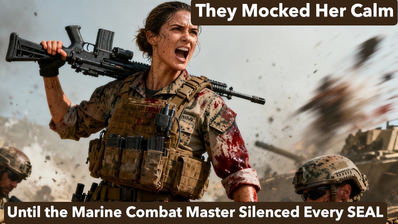 They Mocked Her Calm—Until the Marine Combat Master Silenced Every SEAL | Emotional Stories