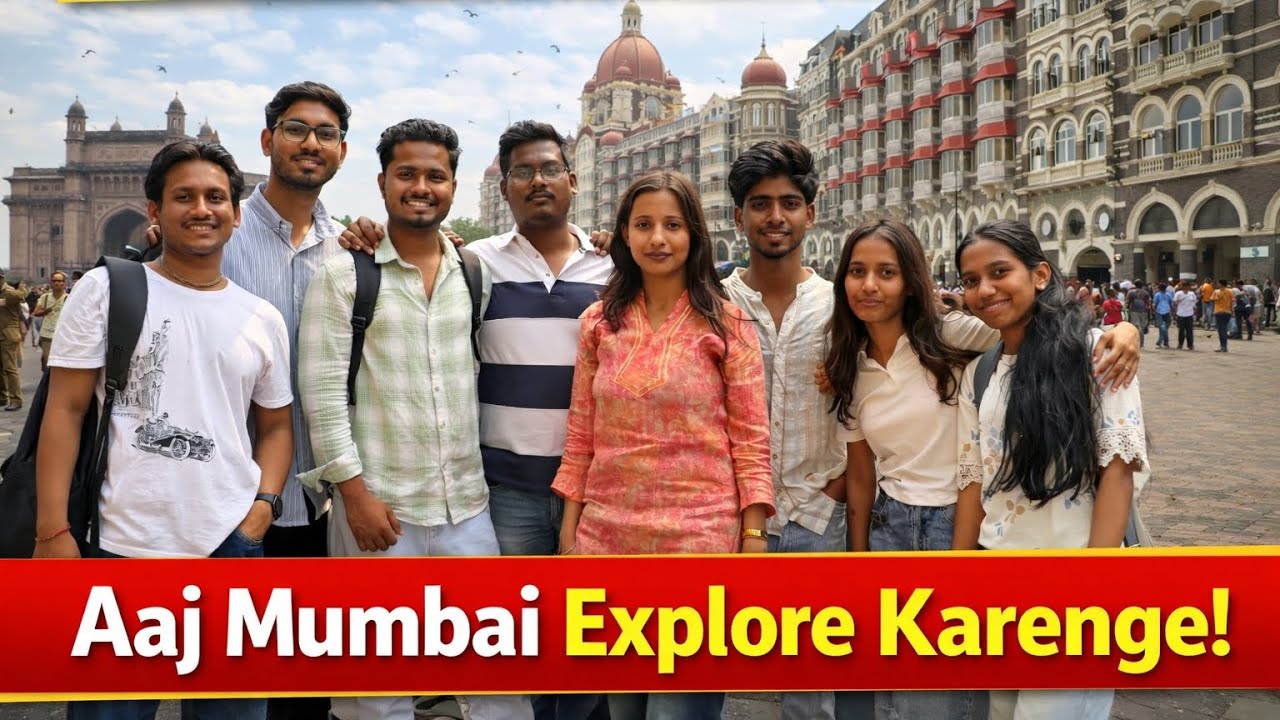 Aaj hum Mumbai explore karenge 😁 - YouTube