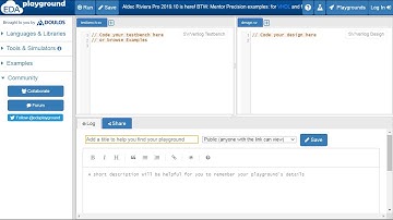 #VLSITechnology [VLSIE001] Bài 16A - Hướng dẫn sử dụng EDA playground để kiểm tra RTL code