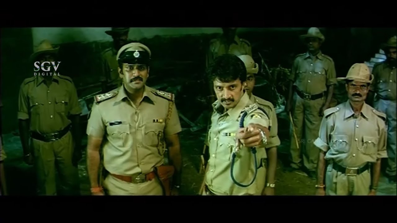 Sudeep Trick To Kill Arun Sagar In Party  Doddanna  Best Scene of Veera Madakari Kannada Movie