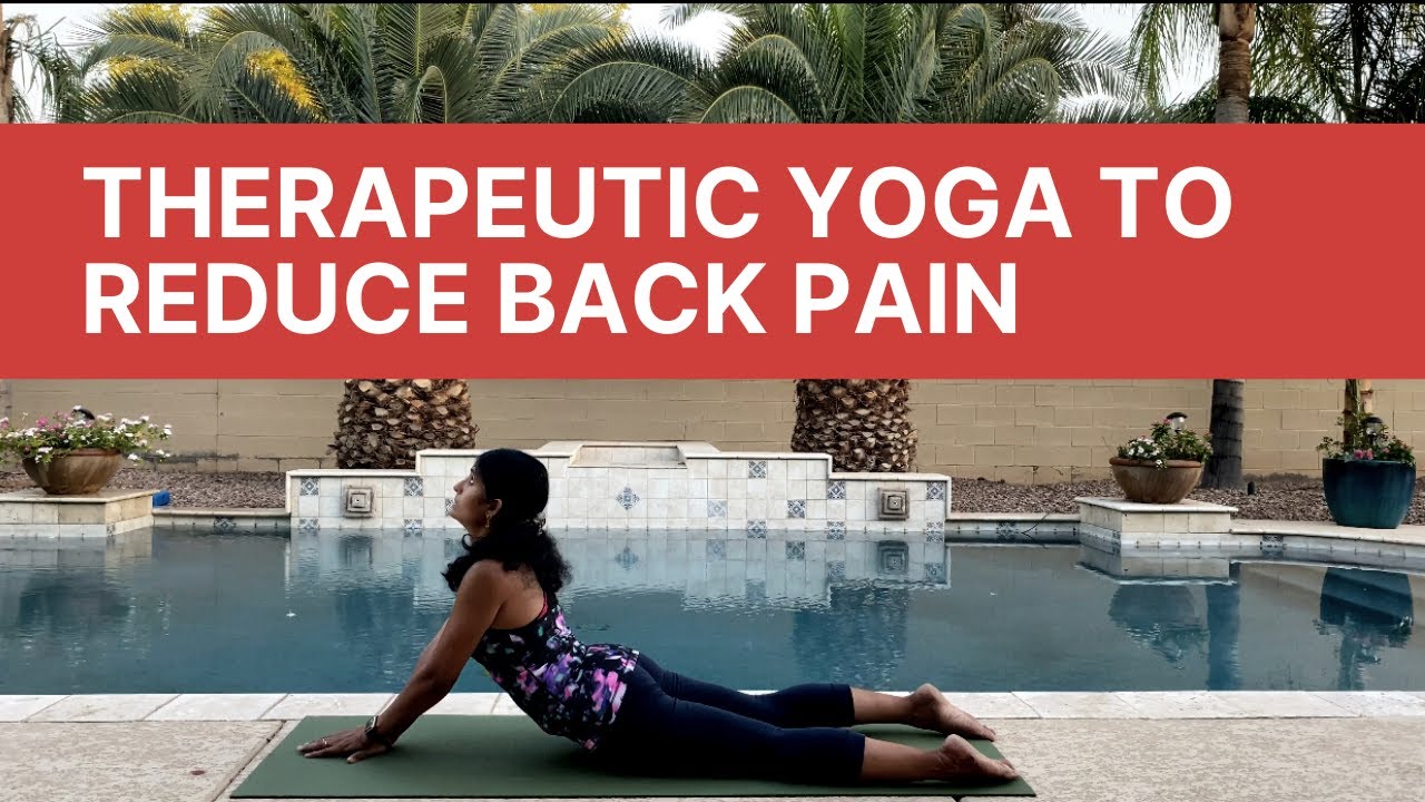 Therapeutic Yoga to Reduce Lower Back Pain YouTube