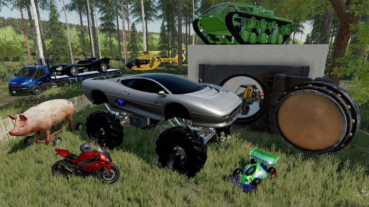 Bunker abandonné au milieu de la forêt avec 1,5 millions d'euros de véhicules secrets cachés