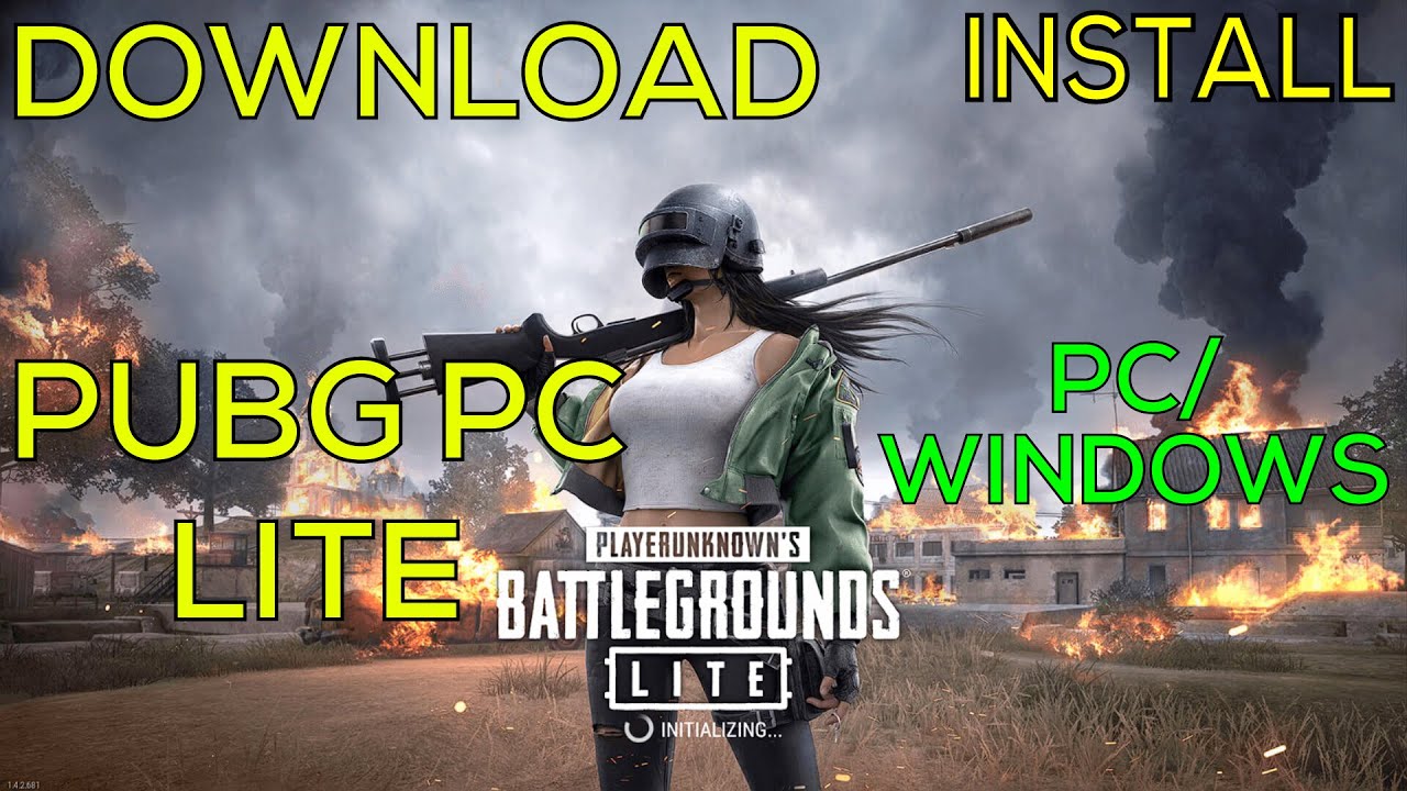 โหลด pubg lite  New 2022  How To Download And Install PUBG Lite On PC/Windows 2021