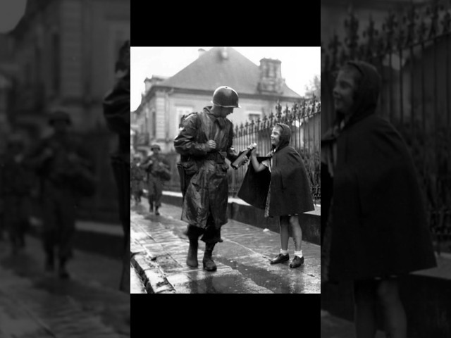 Then and Now video of pictures from WW2 #history #soldier #ww2 #usa #nowvsthen #veteran #military class=