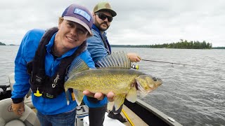 How to CATCH AND COOK Lake of the Woods Walleye!