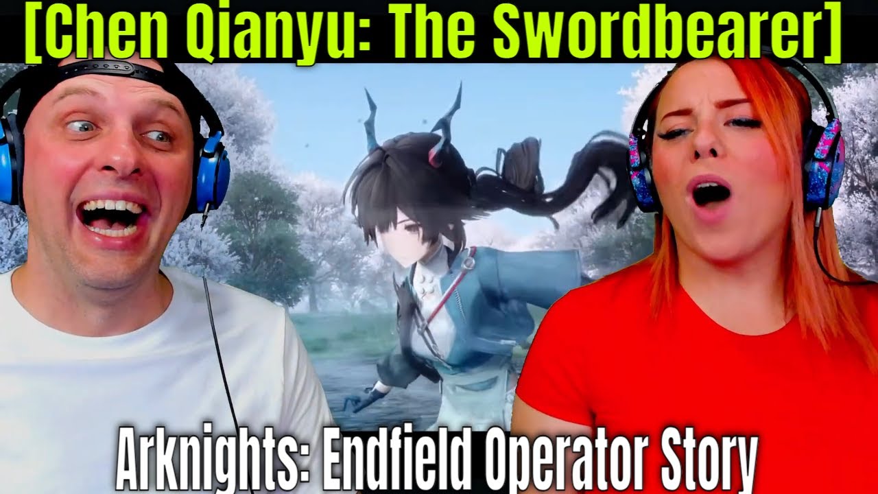Arknights: История оператора Эндфилда [Чэнь Цяньюй: Меченосец] РЕАКЦИИ ОТ THE WOLF HUNTERZ