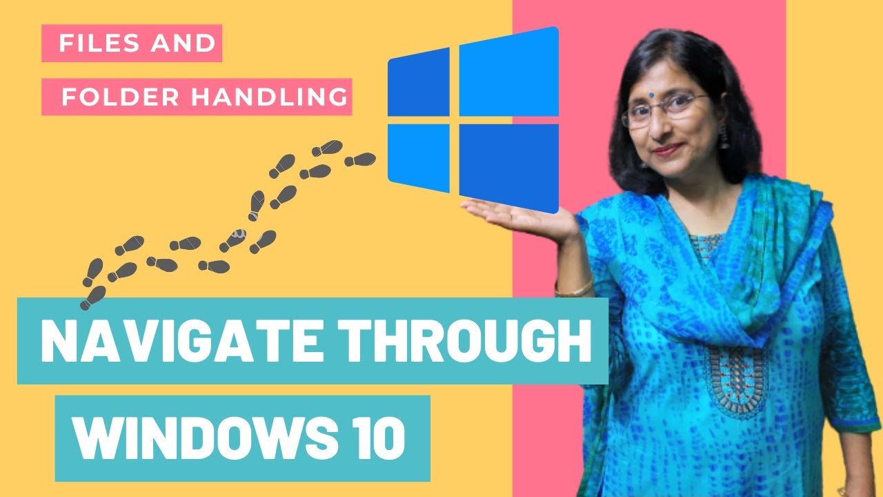 Managing Files and Folders in WINDOWS 10 | Chapter 2 | Class 4 - YouTube