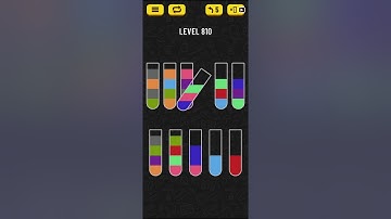 Water Sort Puzzle - level 810