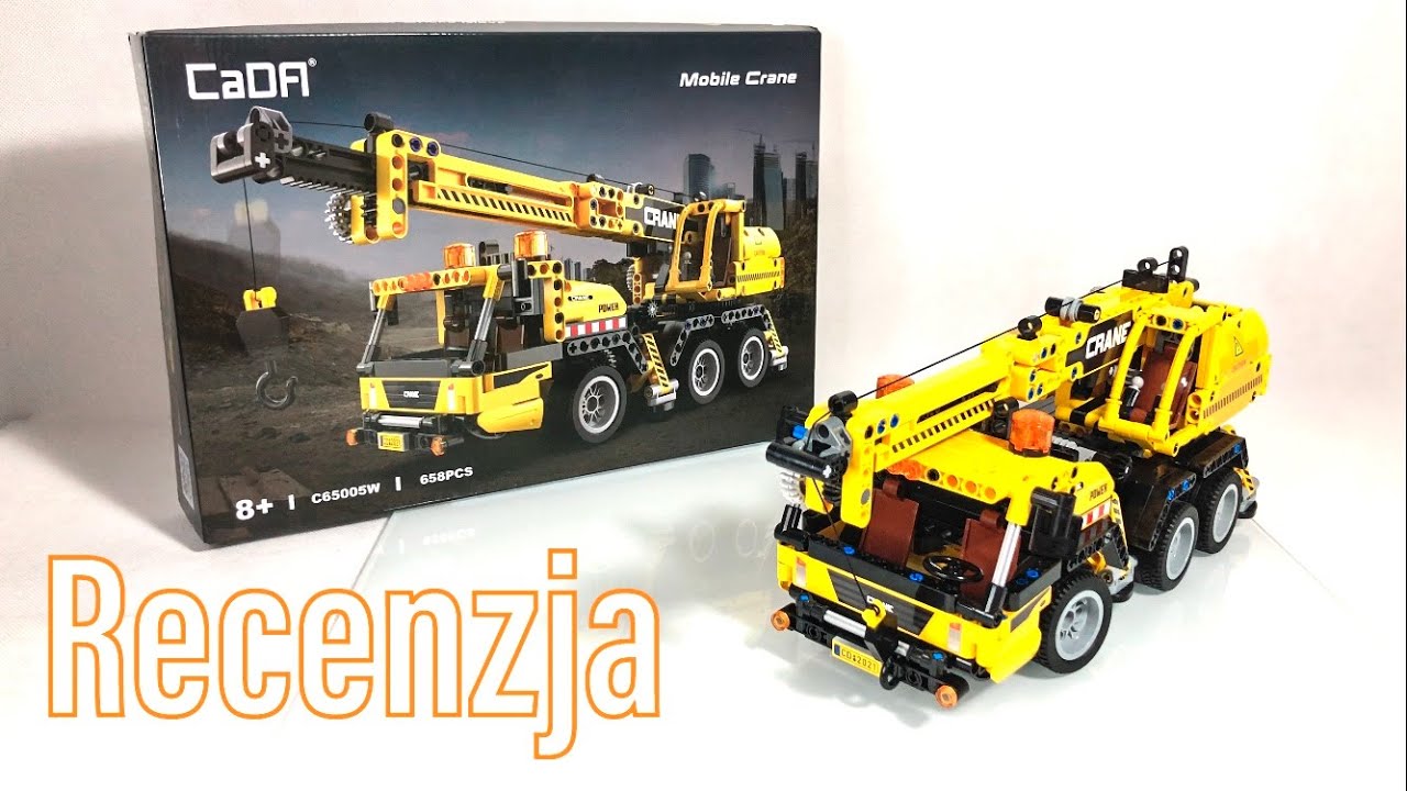 CaDA C65005W Mobile Crane / Żuraw / Recenzja