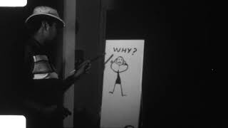 Why Me? 16Mm Very Short Silent Black And White Overscan Transfer