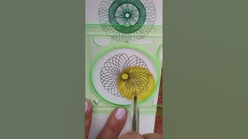 ASMR Drawing with a Spirograph
