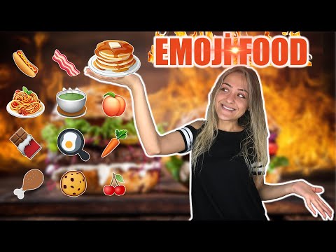 EMOJİ FOOD CHALLENGE 2!