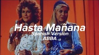 Abba  Hasta Maana spanish Version letra