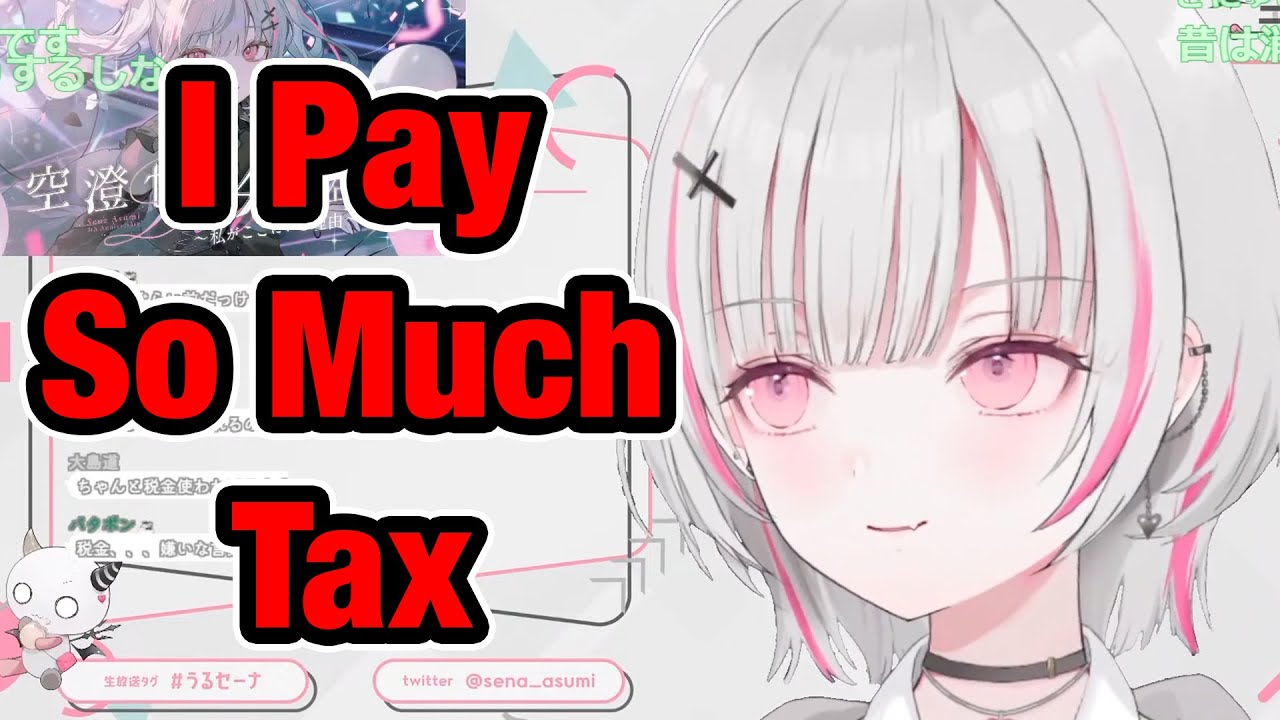😂 Why Sena Hates Tax Season! 😱💸【VSPO】