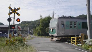 JR烏山線　第四大里踏切