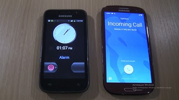 Ringing Alarms+Incoming call at the Same Time Samsung Galaxy S1+S3 Android 11