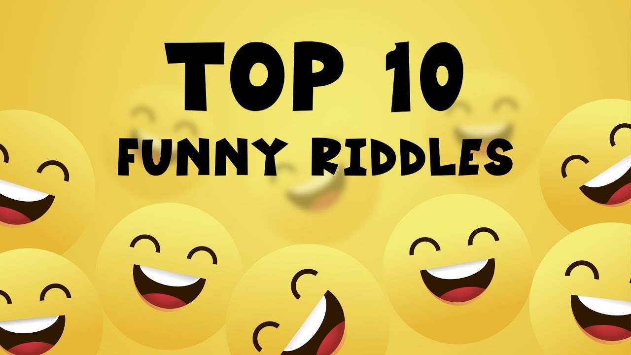 TOP 10 FUNNY RIDDLES That will make you go LOL!!!!!! - YouTube