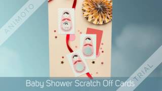 Bridal Shower Scratch Off Cards