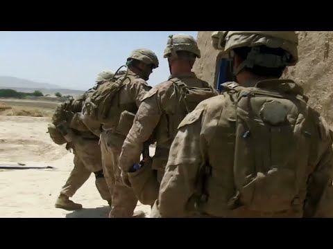 U.S. Marines Combat Team • Operation Trap House • Helmand Afghanistan