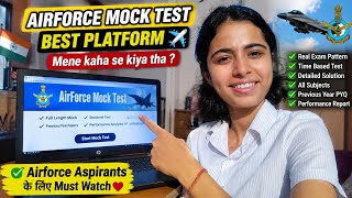 Airforce 2/2027 Mock Test Best Platform ✈️🎯 Where Did I Prepare From? screenshot 4