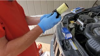 V6 pentastar 3.6 liter Oil change in a Jeep Grand Cherokee V6 pentastar 3.6 liter Oil change in a Jeep Grand Cherokee