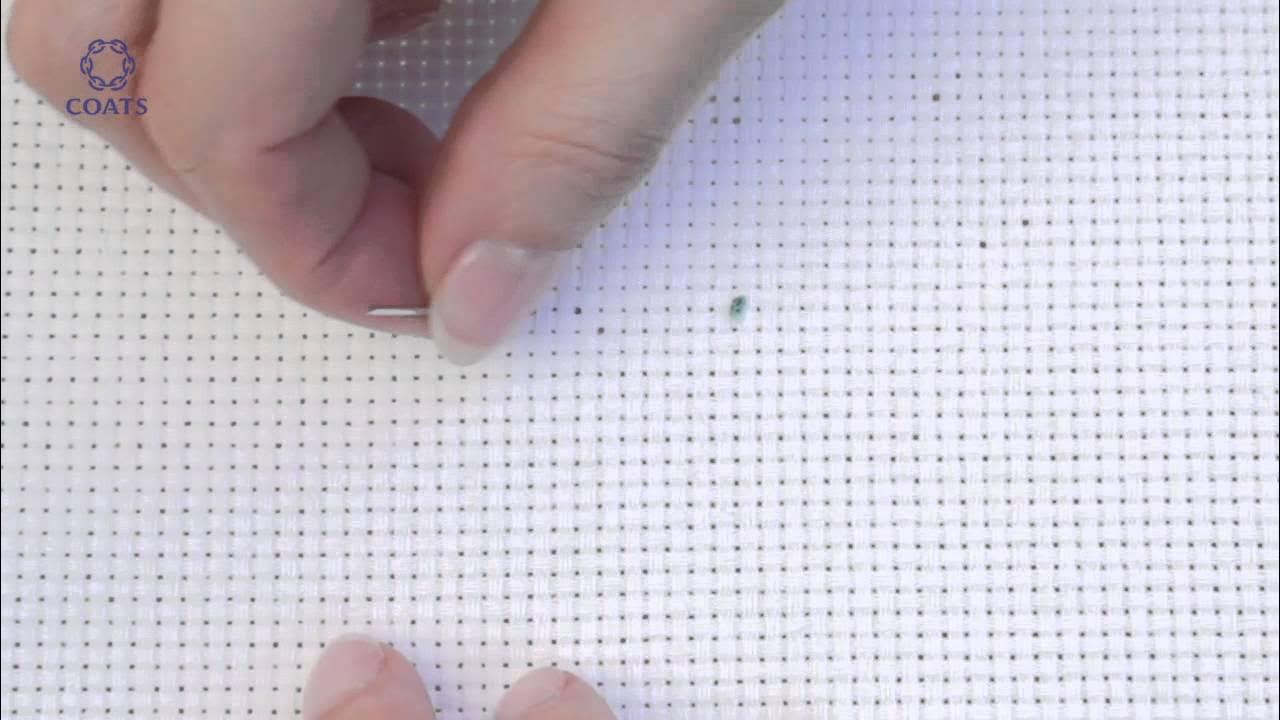 Learn How To Make a Single Cross Stitch YouTube