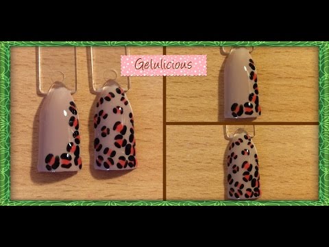 Leopard Print Gel Nail Design By Gelulicious Youtube Leopard Print Gel Nail Design By Gelulicious Youtube