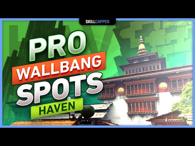 GUIA de LOCAIS PARA VARAR (Wallbang spots) no mapa HAVEN