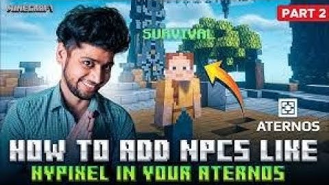 how to make a server like hypixel in aternos part 2