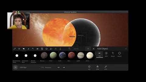 How the moon was created - Science by 7yo Nicolas - Universe SandBox