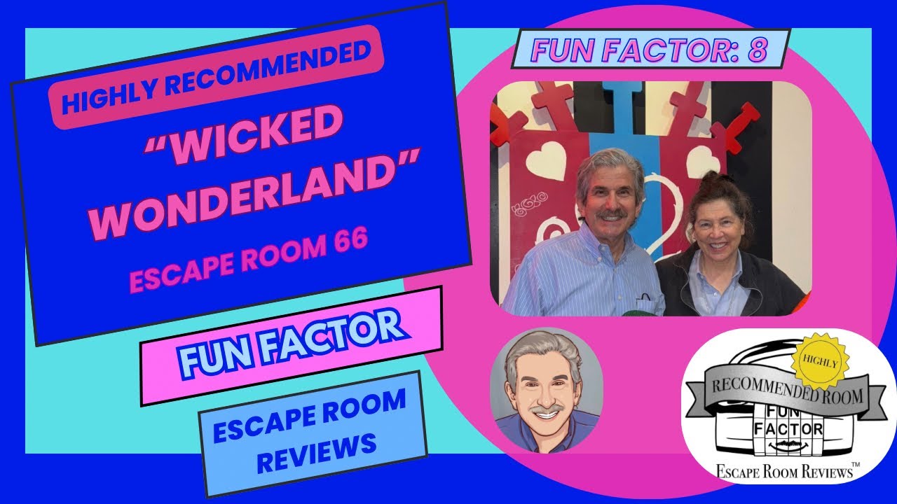 Escape Room Review: “Wicked Wonderland” Escape Room 66 (Laguna Hills, CA) | Highly Rec FUN FACTOR: 8