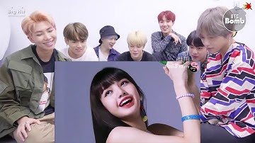 BTS reaction to Lisa VS Tzuyu (Blackpink vs Twice) Compare cute levels  and talent