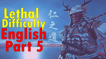 Ghost of Tsushima | Lethal Difficulty | English Longplay | Part 5 |  Act 2 end