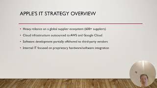 IT-6001 Module 5 - Global Outsourcing and IT Strategy Video Presentation