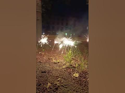 Бенгальские свечи РС1755 Цветной бенгальский огонь 300мм - YouTube