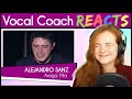 Vocal Coach reacts to Alejandro Sanz - Amiga Mía (Live)