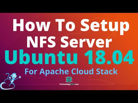 How To Setup NFS Server On Ubuntu 18.04 For Apache Cloud Stack