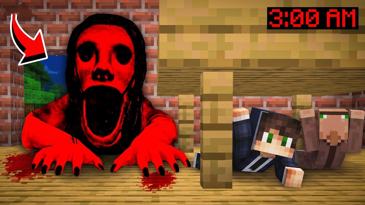 KRIJEMO SE OD ZLOG KRVAVOG CUDOVISTA U MINECRAFTU!
