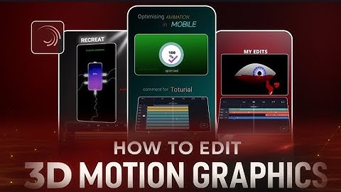 After Motion Full Tutorial Trendig Motion Graphics Animation Editing | Alight Motion Advanced Tricks