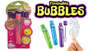 Touchable bubbles  Lets play !!!