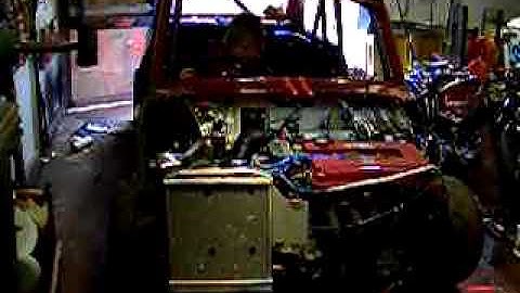 honda integra dc2 type r in a classic mini first start atempt 2/5