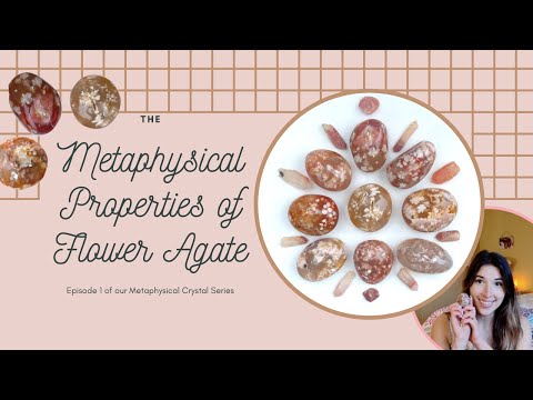 Flower Agate's Metaphysical & Healing Properties