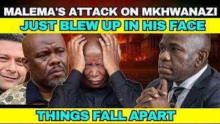 Malema's ATTACK On Mkhwanazi Just BLEW Up In His Face MASSIVELY