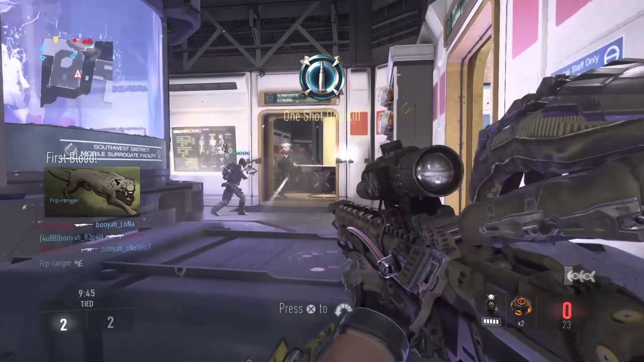 Primeira vez c sniper. Superarma