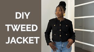 Perfect Fit: Chanel Style Tweed Jacket Tutorial And Pattern