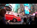 ⁴ᴷ⁶⁰ Walking Tour from Times Square to Grand Central Terminal during Rush Hour