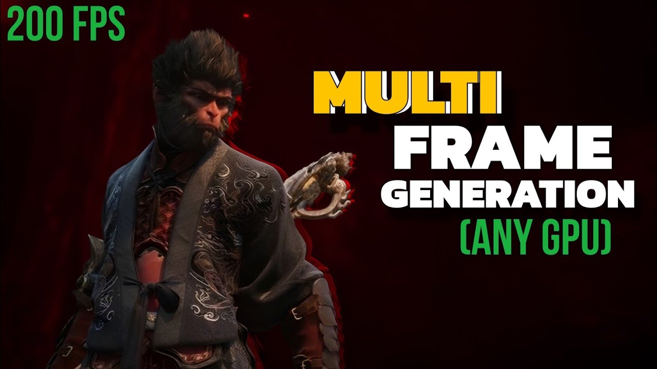 Install 4X Multi Frame Generation on Any GPU – Massive FPS Boost - YouTube